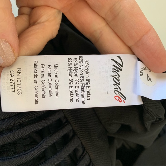 Mapale NWT One Piece Swimsuit Columbia Sz M - Picture 6 of 8